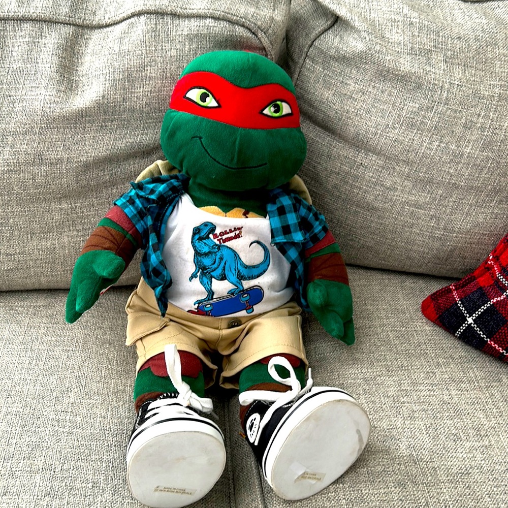 Raph TMNT build a bear